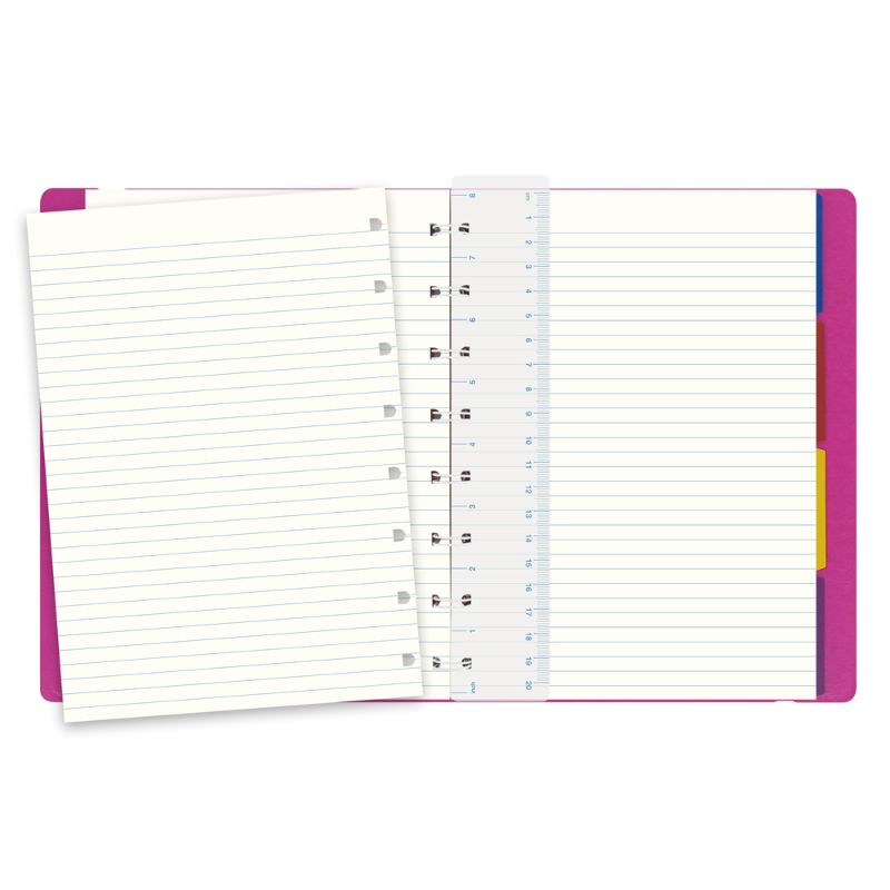 Filofax Notebook A5 Fuchsia Lined