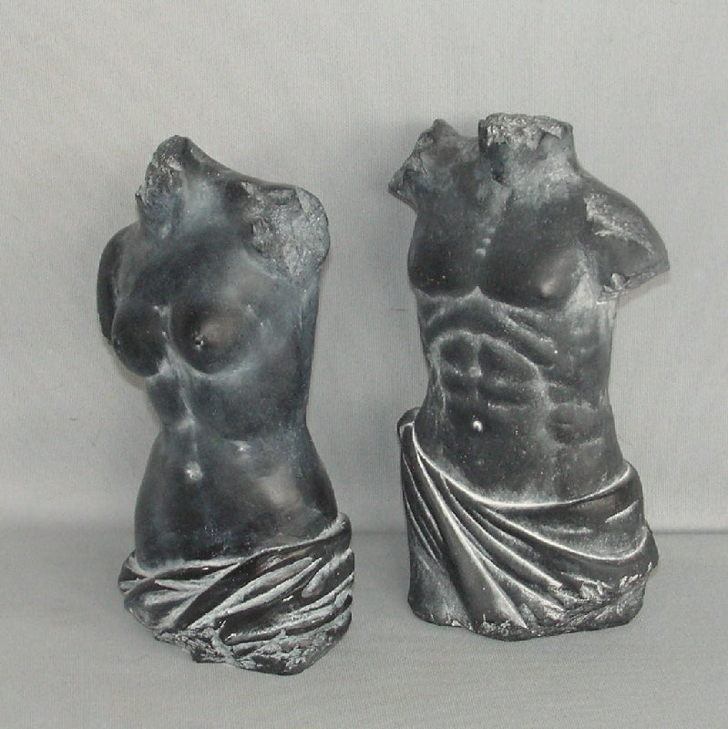 Statue - TORSOS BLACK WASH S/2 (19cm)