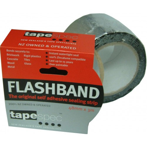 Silver Flashband Roofing Sealing Strip, 48mmx3m, perfect for durable waterproof sealing on various surfaces.