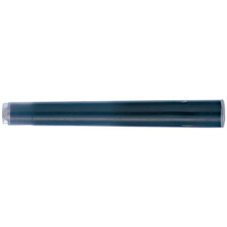 Set of 12 Pentel Brush Pen Refills in black, featuring quick-drying, pigment-rich ink for vibrant art and lettering.