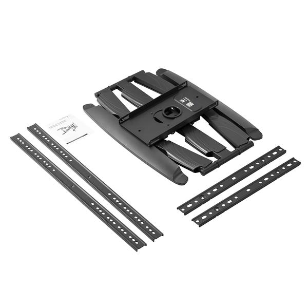 Full Motion Flat-Screen TV Wall Mount - Heavy Duty Steel for 32-70 Inch TVs - 99lb Capacity