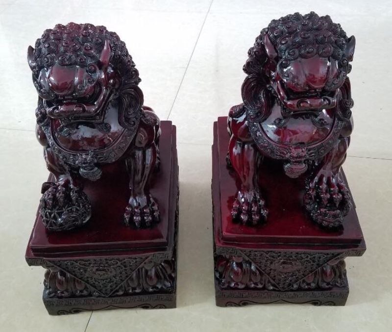 Feng Shui Lion Pair - Extra Large (45cm)