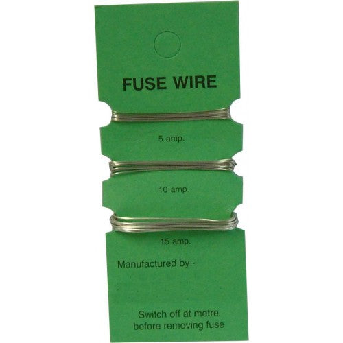 Wire - Fuse - 5 10 & 15 Amp Carded