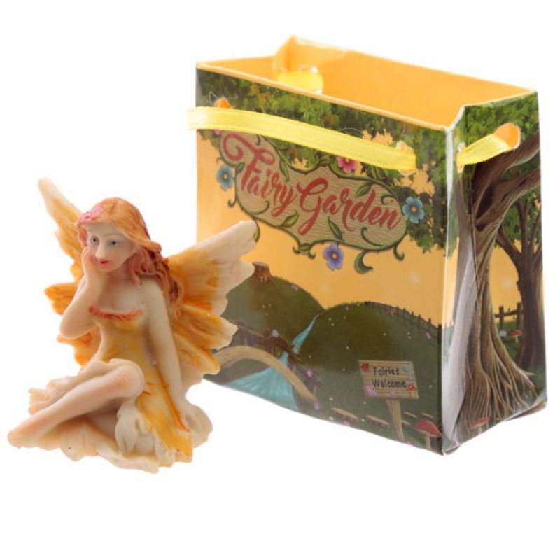 Flower Fairy Garden Fairy in a Mini Gift Bag (Set of 24 Assorted)