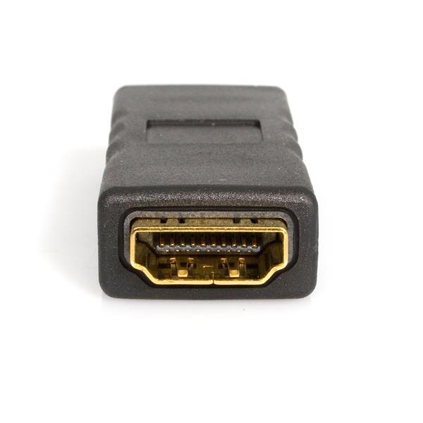 Premium HDMI coupler for seamless F/F connections, compatible with Standard and High Speed HDMI cables, ensures no signal loss.