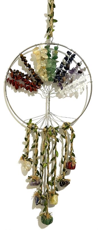 Dreamcatcher - Crystal Tree of Life 7 Chakras