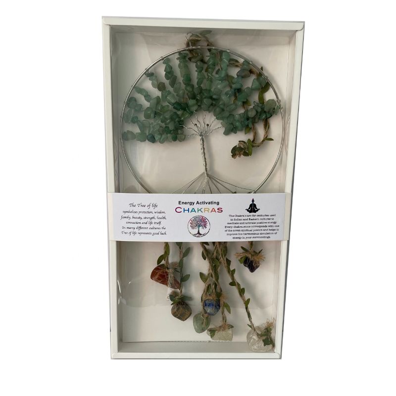 Dreamcatcher - Crystal Tree of Life 7 Chakras Aventurine