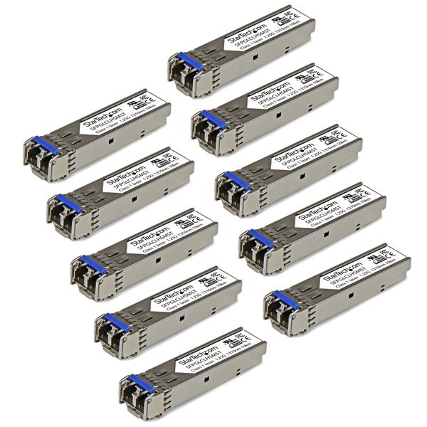 Cisco GLC-LH-SM Compatible SFP Module for 1000BASE-LX/LH, 10km range, 1GbE, hot-swappable, lifetime warranty.