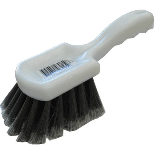 Gong Brush Soft Bristle for car washing featuring long angled polyester bristles for scratch-free cleaning of intricate areas.