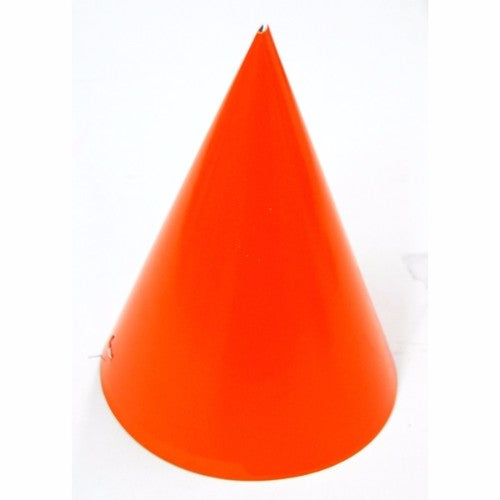 Party Hats Orange Cone Shape