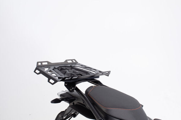SW MOTECH STREET RACK LUGGAGE RACK EXTENSION 45CM X 30CM ALUMINUM BLACK