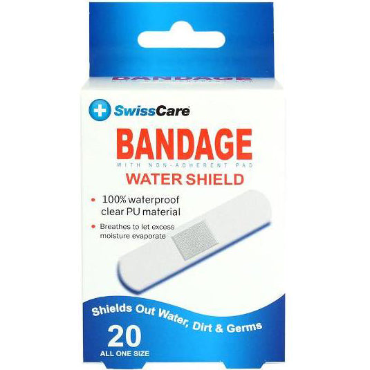 Bandages SwissCare Water Shield 20pk - Pack of 3