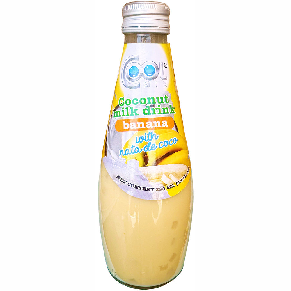 Cool Mix Coconut Milk Banana 290ml - Pack of 24