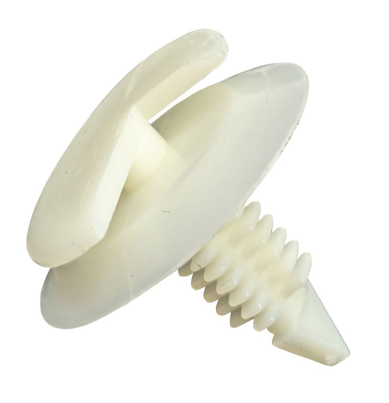 GTi Trim Clip White 23.3mm x 22.6mm, 7mm Hole