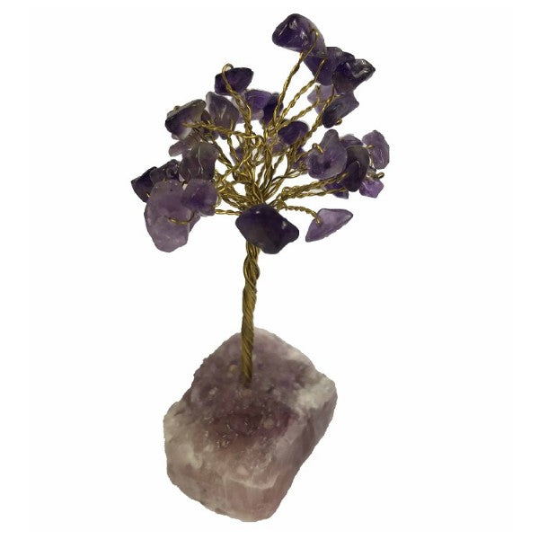 Amethyst Gem Tree Single 9cm