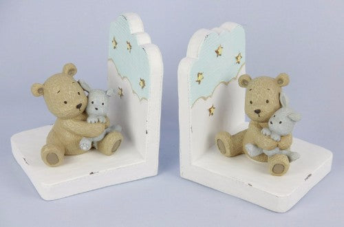Bear Boy Bookend Pair