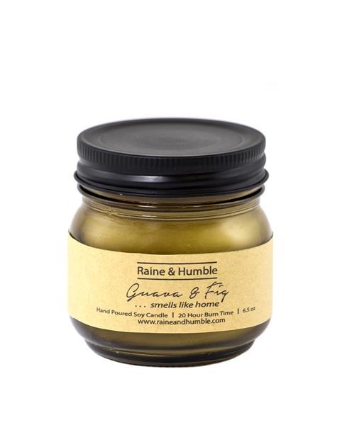 Candle - Guava & Fig Candle Glass - Raine and Humble