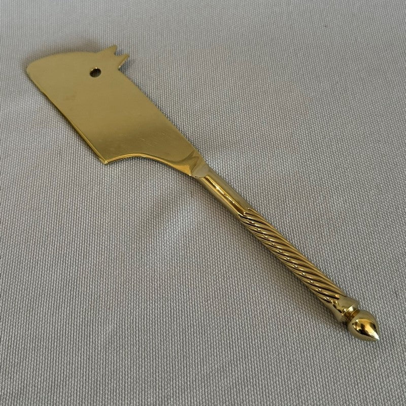 Cheese Knife - Brass Mouse (20cm)