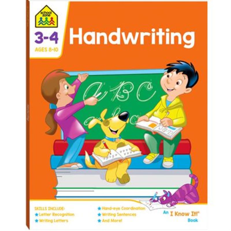 School Zone I know it: Handwriting