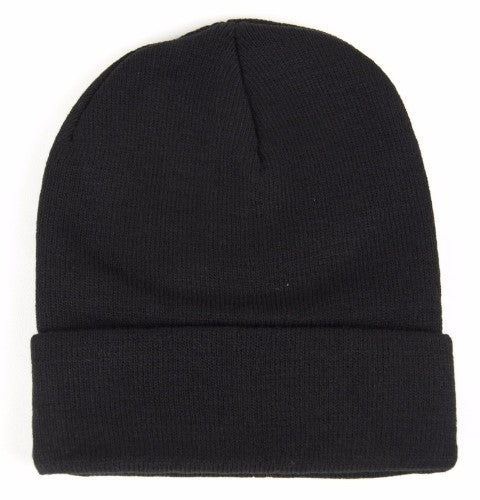 Hat - 100% Acrylic - 57cm (Black)