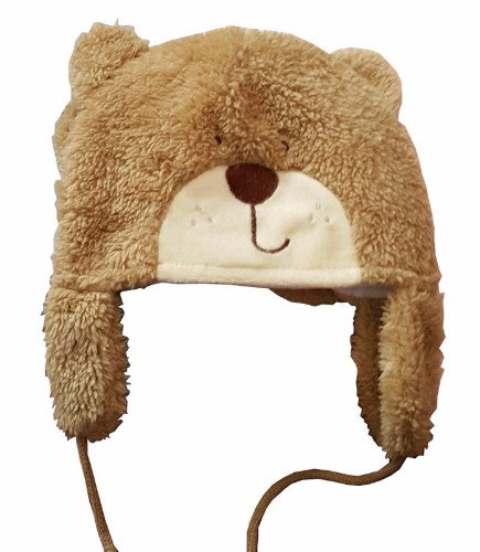 Brown Bear Beanie - 43cm