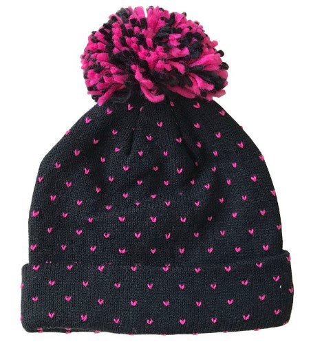 Pink Dot Beanie - 52cm