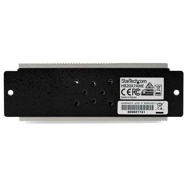 7-Port Industrial USB 2.0 Hub with ESD Protection & Surge Resistance for Harsh Environments