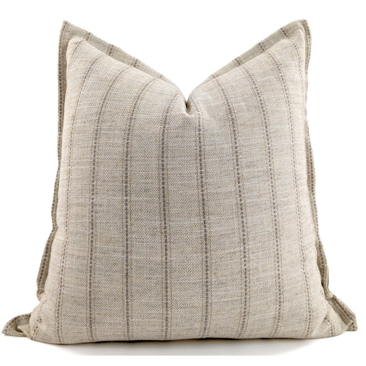 SNUGG & CO CUSHION COVER - EARTSTRIPED - 550x550