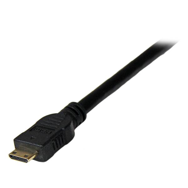 2m Mini HDMI to DVI-D Cable for Cameras, Tablets & Laptops - High-Def Video & Audio