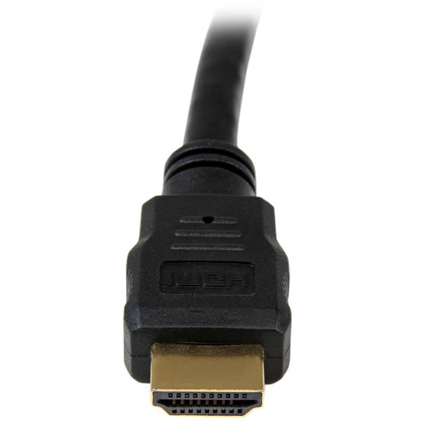 1.5m high-speed HDMI cable for Ultra HD 4K @ 120Hz, ideal for TVs and projectors, featuring gold-plated connectors.