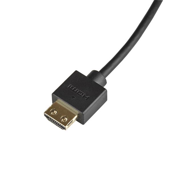 High Speed 4K HDMI Cable, 1.8m with gripping connectors, supports 4K at 60Hz, 18Gbps, HDR, and enhanced audio quality.