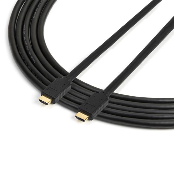 Premium 15ft HDMI cable supports 4K 60Hz, HDR, and Ethernet for gaming and home theater excellence.