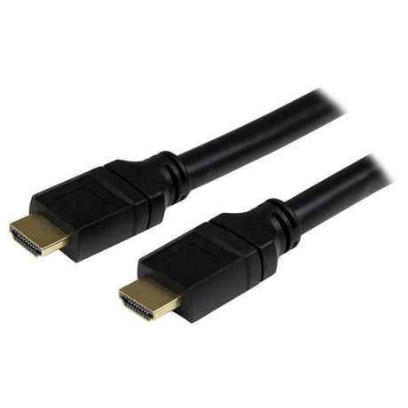 20 ft Plenum-Rated High Speed HDMI Cable for 4k x 2k video, featuring gold-plated connectors for superior quality.