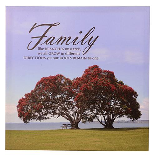 Canvas Family Pohutukawa Wall Art