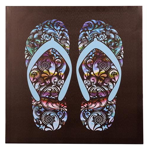Canvas Jandal Wall Art