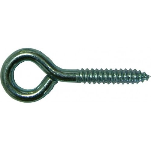 Premium screw eyes 2-1/4" for secure fastening, ideal for indoor/outdoor projects, durable with corrosion-resistant finish.