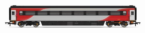 Hornby LNER Mk3 Trailer Std 42199 model train, showcasing intricate detailing and authentic livery for collectors.