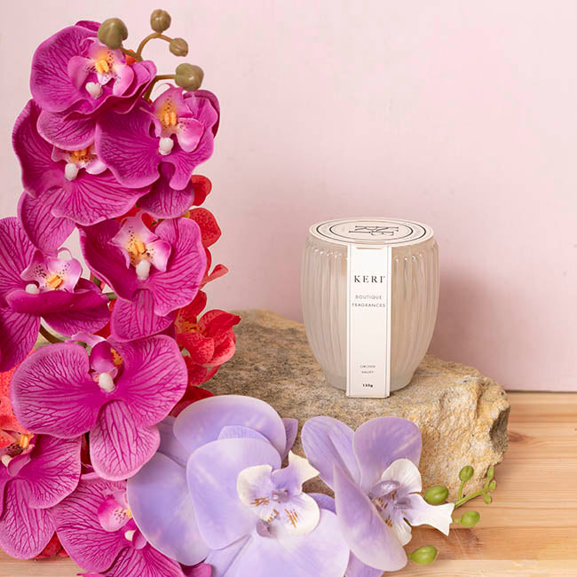 Scented Candle Grovedale Jar Orchid Valley