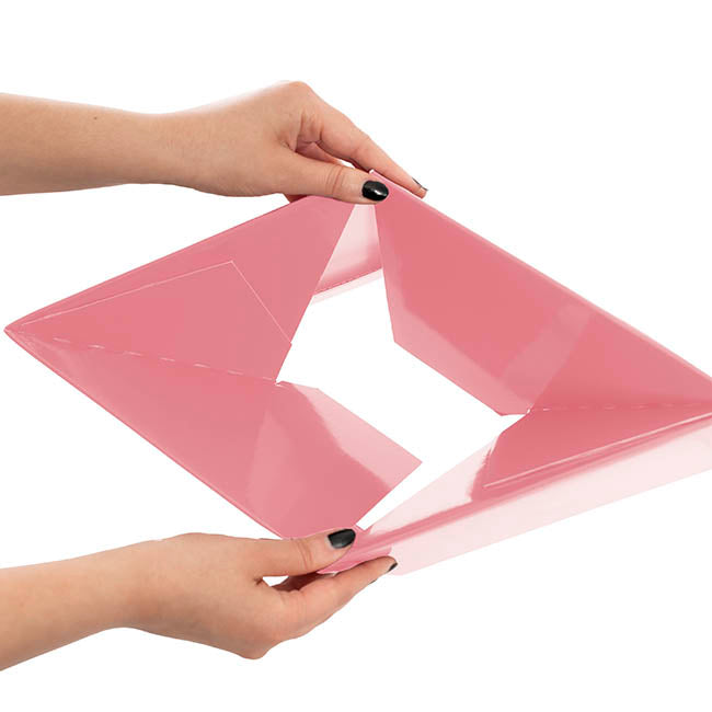 Medium No.6 Posy Box Autolock Base Pk10 Baby Pink