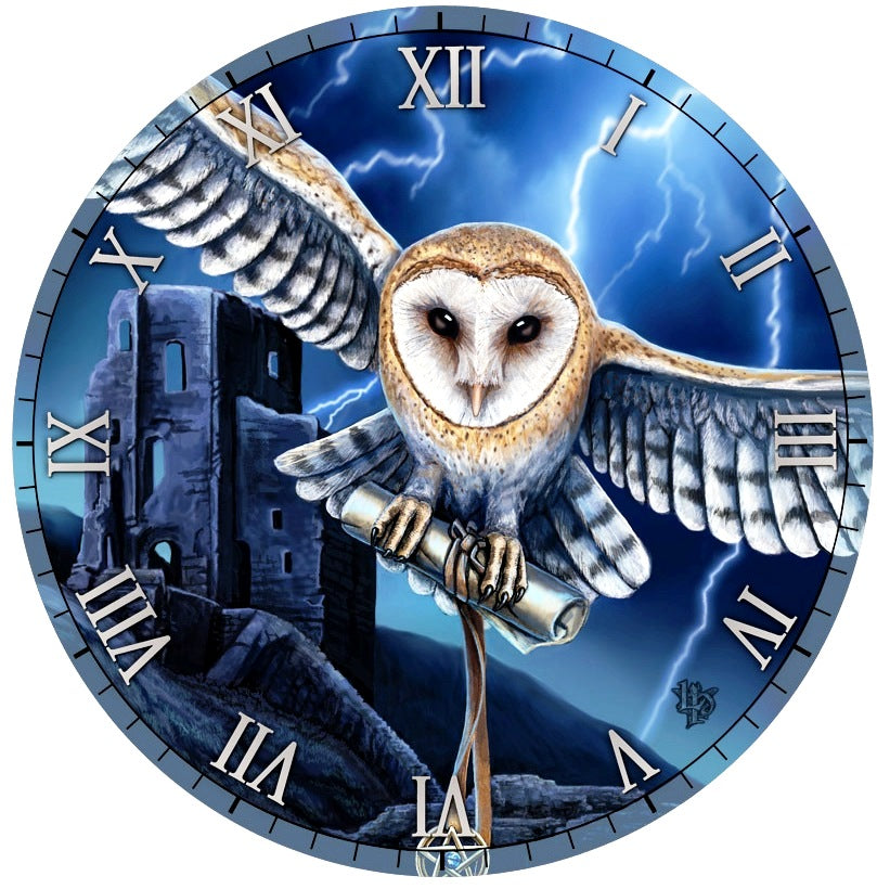 Wall Clock - Heart of the Storm- Lisa Parker