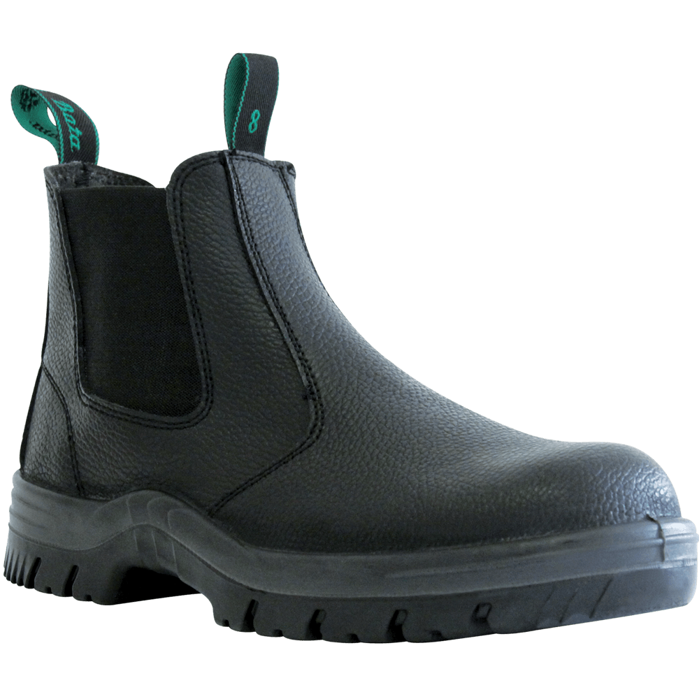 Safety Boot Bata Hercules - Black Rambler Slip On (Size: 9)