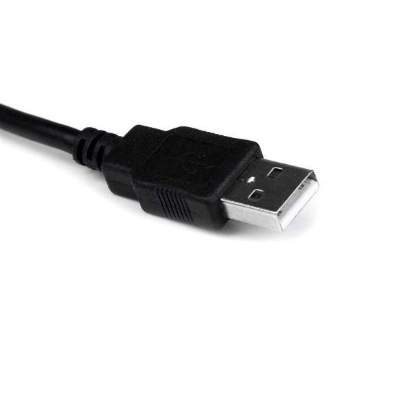 30cm USB to RS232 DB9 adapter cable enabling connection of legacy devices to modern computers with COM retention feature.