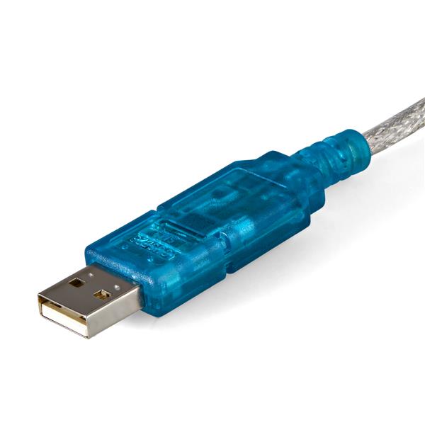 91cm USB to RS232 DB9 Serial Adapter Cable for connecting legacy devices to PC/Mac with extended reach and easy installation.