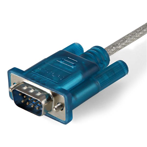 91cm USB to RS232 DB9 Serial Adapter Cable for connecting legacy devices to PC/Mac, supports long connections up to 50ft.