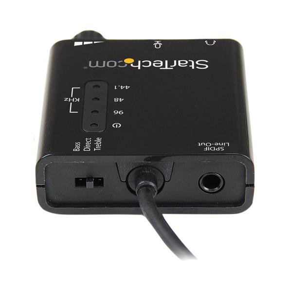 High-Quality USB Stereo Audio Adapter with SPDIF Output & 5.1 Surround Sound Capability