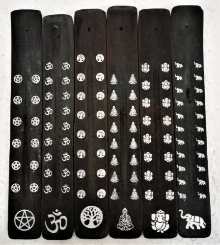 Incense Holder - Colored Patti (Set of 6)