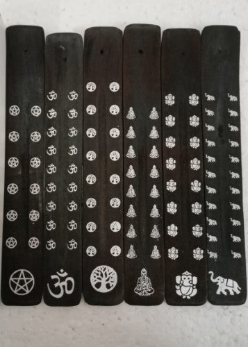 Incense Holder - Colored Patti (Set of 6)