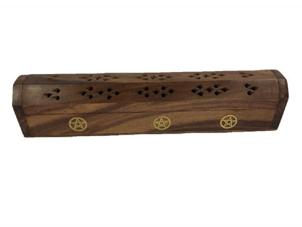 Incense Holder - Pentacle 12 inch Box Incense Burner