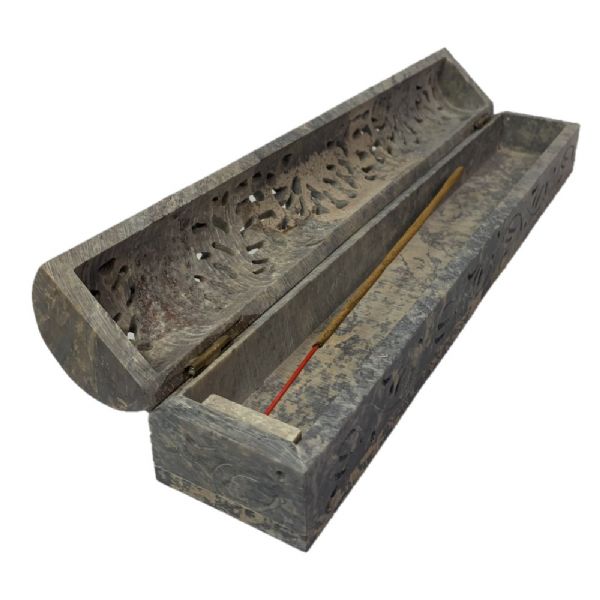 Incense Holder - Natural Soapstone Incense & Cone Burner