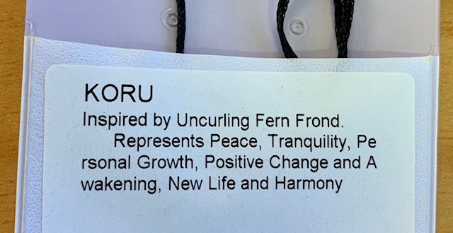Pendant - Triple Koru Heart
